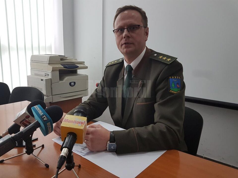 Mihai Gășpărel, inspectorul-șef al Gărzii Forestiere Suceava