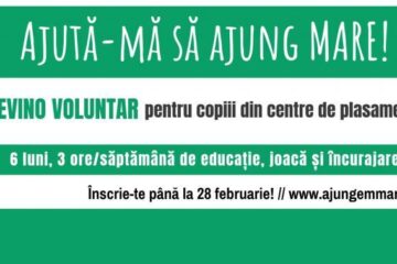 Ajută copiii din centre de plasament să ajungă MARI!