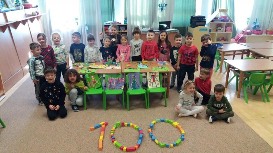 „100 de zile de grădiniță, 100 de zile de emoții pozitive”