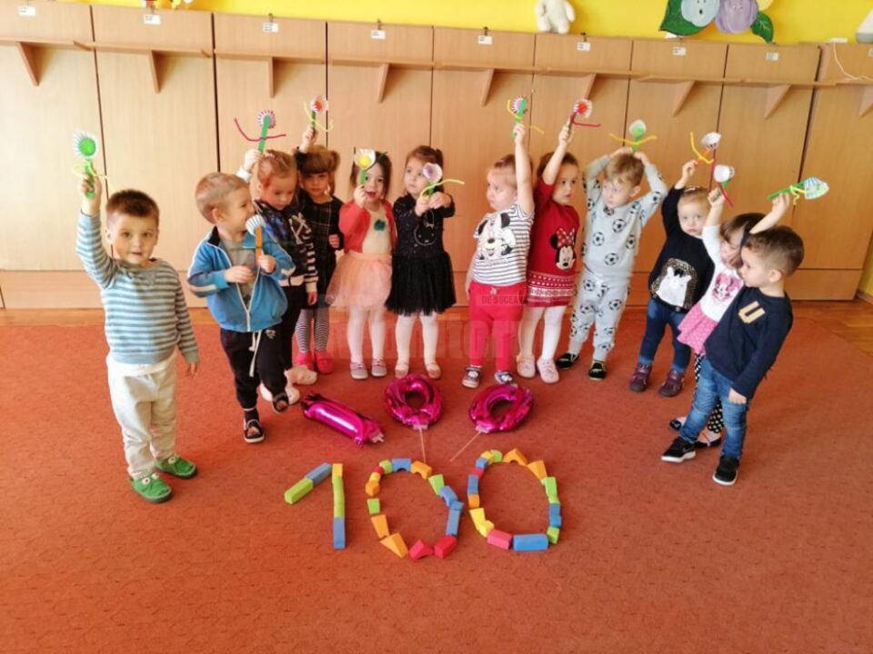 „100 de zile de grădiniță, 100 de zile de emoții pozitive”