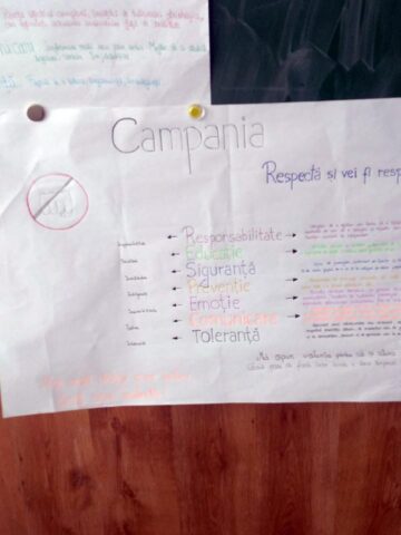 Campania R.E.S.P.E.C.T., la Liceul Tehnologic “Mihai Eminescu” Dumbrăveni