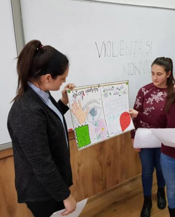 Campania R.E.S.P.E.C.T., la Liceul Tehnologic “Mihai Eminescu” Dumbrăveni