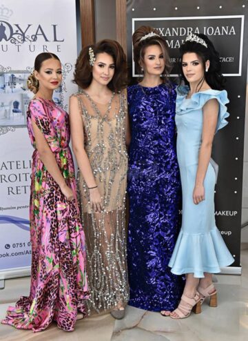 Creații vestimentare realizate de Atelier Royal Couture Suceava