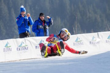 Liderii Cupei Mondiale de sanie pe pârtie naturală au concurat la Vatra Dornei