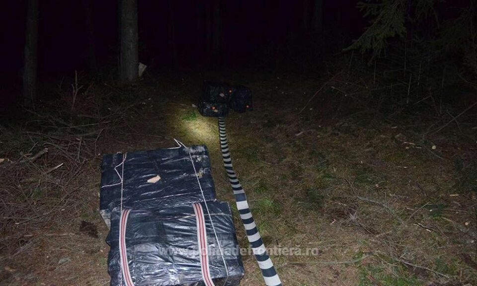 Aproape 13.000 de pachete de țigări capturate de polițiștii de frontieră suceveni