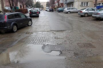 Nici strada Amurgului nu arată mai bine