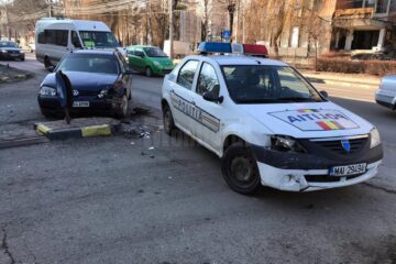 Tamponarea în care a fost implicat agentul de poliție