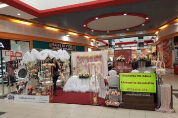 Mi Alma are amenajat un stand impresionant chiar la intrarea în centrul comercial, înainte de zona food-court