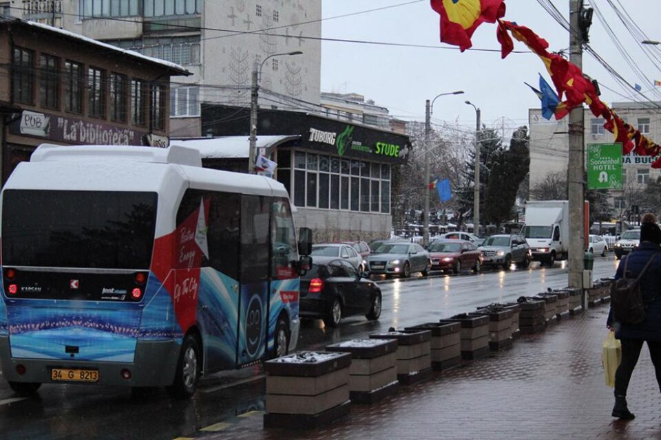 Autobuzul Karsan Jest Electric adus în probe la Suceava în decembrie