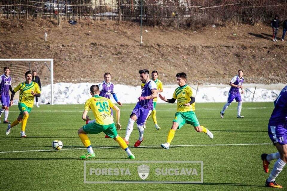 Foresta s-a impus cu 6 - 2 în amicalul cu Șomuz Fălticeni
