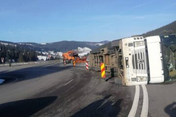 Tirul răsturnat pe Mestecăniș