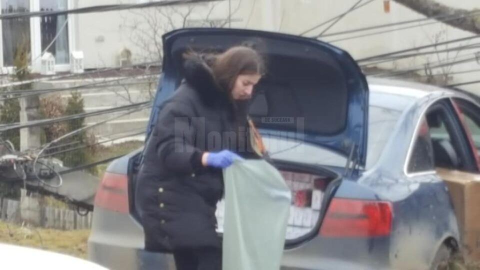 Politiștii au ridicat țigările din autoturismul Audi A6
