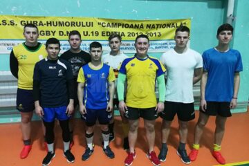 Cei opt jucători de la CSS Gura Humorului ce au fost convocați la lotul național de juniori sub 17 ani