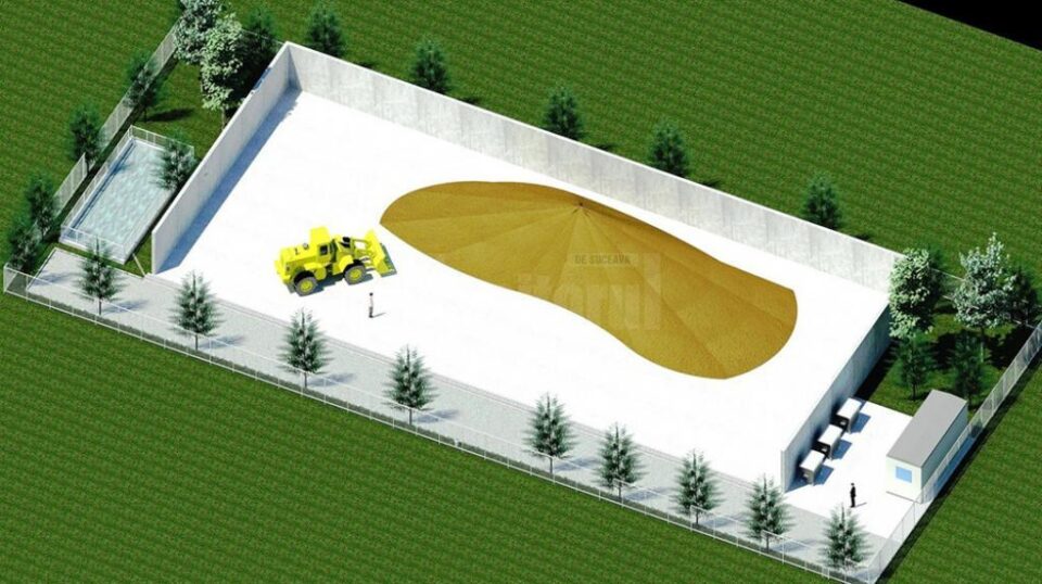 Proiectul platformei de depozitare și gospodărire a gunoiului de grajd în cadrul proiectului privind controlul integrat al poluării cu nutrienți de la Dumbrăveni