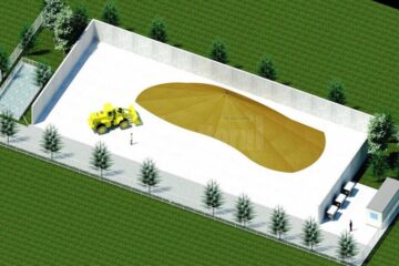 Proiectul platformei de depozitare și gospodărire a gunoiului de grajd în cadrul proiectului privind controlul integrat al poluării cu nutrienți de la Dumbrăveni