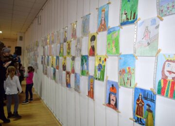 La Fălticeni, faza zonală a concursului “Penelul fermecat”