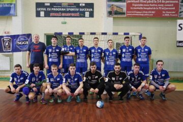 Echipa a doua de handbal a Universității Suceava, antrenor Ioan Tcaciuc