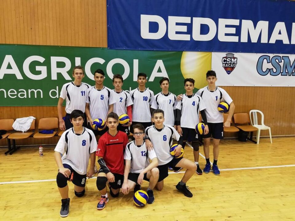 Echipa de volei cadeți LPS Suceava