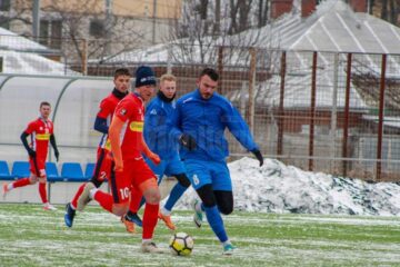 Bucovina Rădăuți s-a impus la limită în amicalul cu FC II Botoșani. Foto Cristian Plosceac