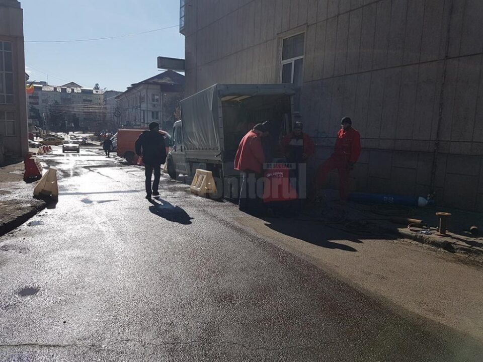 Intervenții ale Thermonet pe conductele primare, pentru montarea de aparate de contorizare