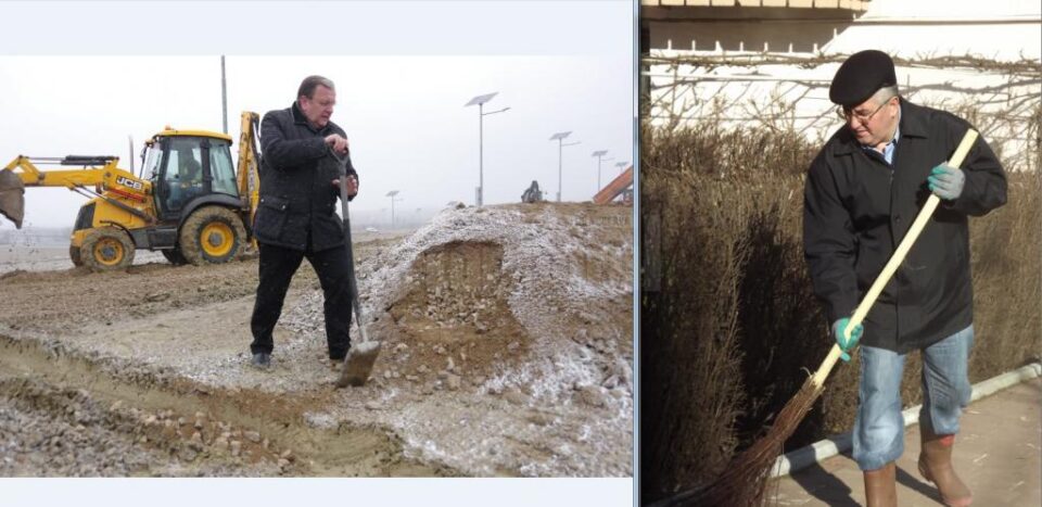 Lungu despre inițiativa lui Flutur: „Facem echipă bună, el cu lopata, eu cu măturoiul”