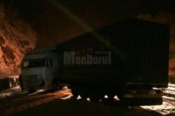 Coliziune între două tiruri, pe DN 17