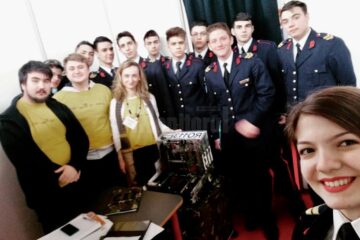 Robotul elevilor militari luptă la etapa națională a Competiției „BRD FIRST Tech Challenge”