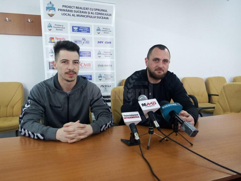 Extrema Cătălin Costea și antrenorul Adrian Chiruț