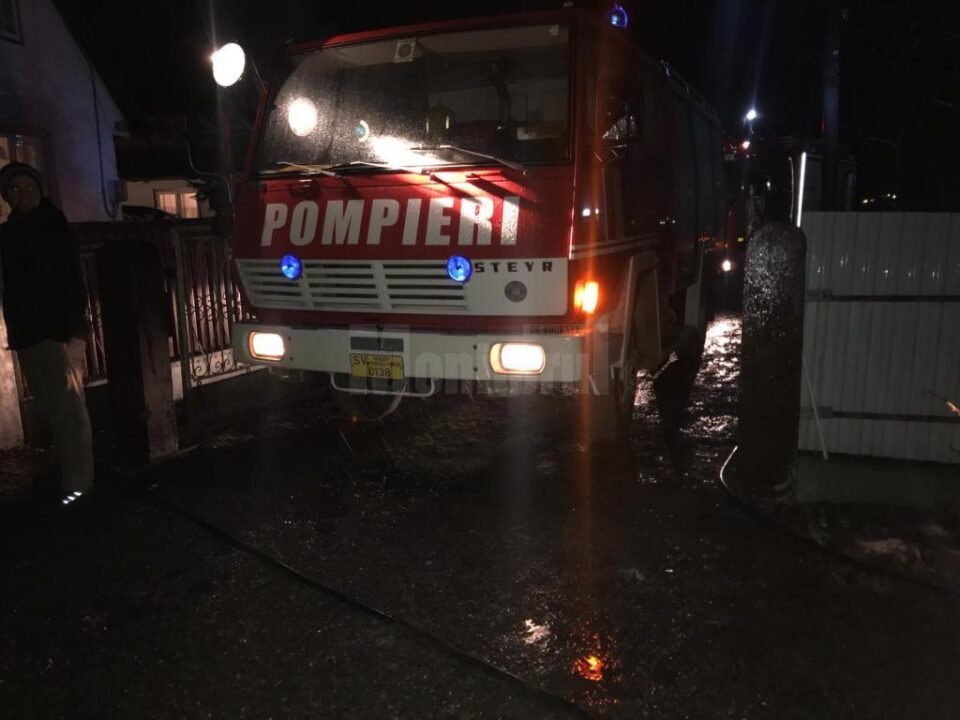 Incendiu devastator la o gospodărie din Pătrăuți