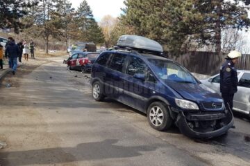 Accident pe Serpentine, după ce un șofer grăbit a pătruns pe contrasens