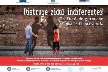 Distruge zidul indiferenței! Traficul de persoane poate fi prevenit
