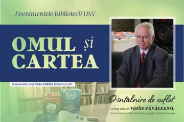 Un nou eveniment din seria ”Omul și Cartea”, alături de juristul Vasile Păvăleanu