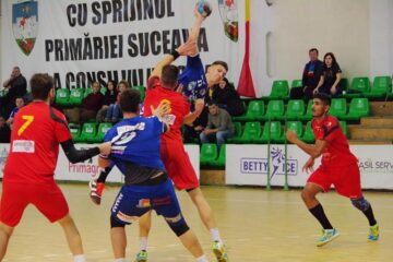 Claudiu Lazurcă a fost cel mai bun marcator al sucevenilor, cu opt reușite