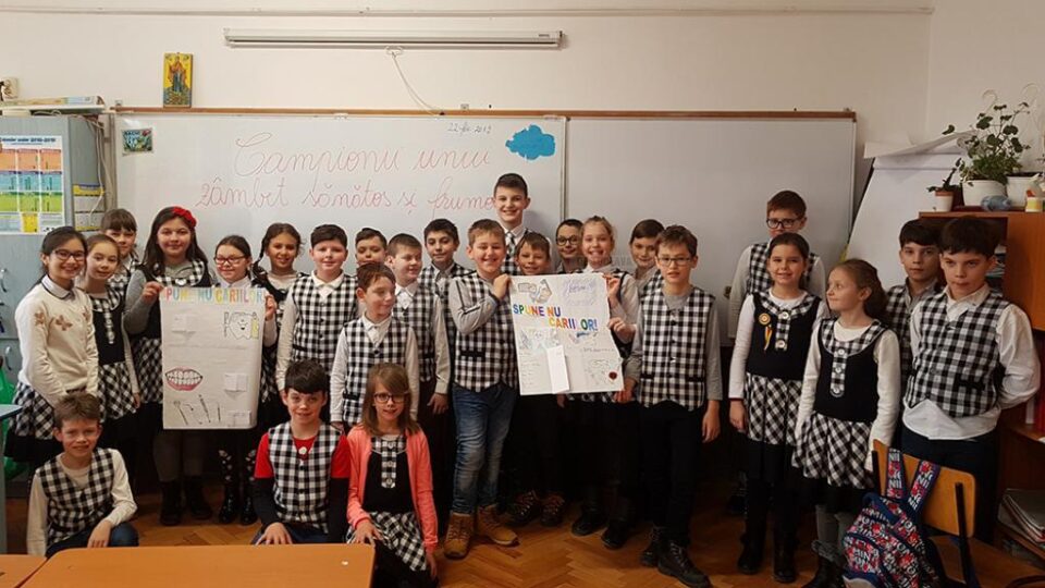 Campania „Spune NU Cariilor!”, la Școala Gimnazială Nr.4 Suceava