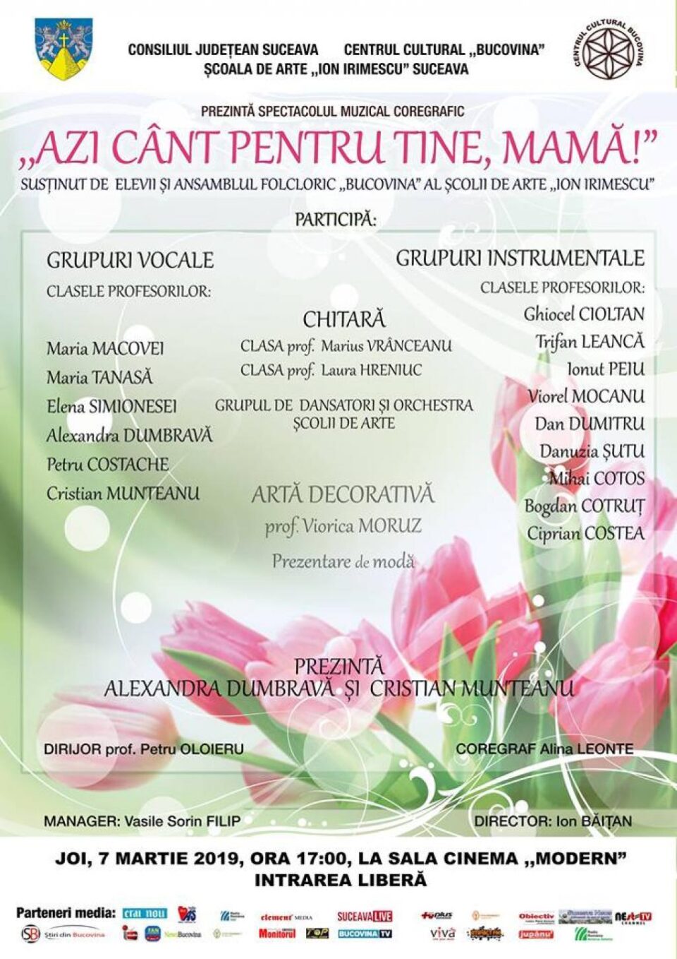 „Azi cânt pentru tine, mamă!”