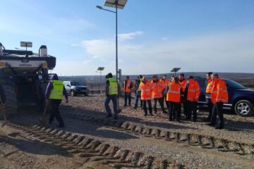 Prefectul Mirela Adomnică afirmă că lucrările a șoseaua de centură a Sucevei sunt în grafic