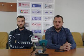 Extrema Andrei Olariu și antrenorul Adrian Chiruț
