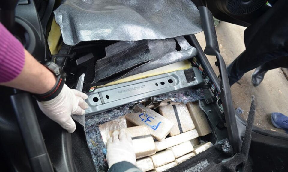 Întreaga cantitate de heroină a fost confiscată