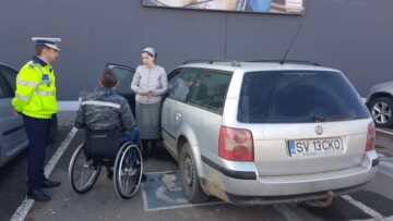 Campanie de prevenire a ocupării fără drept a locurilor de parcare destinate persoanelor cu dizabilități