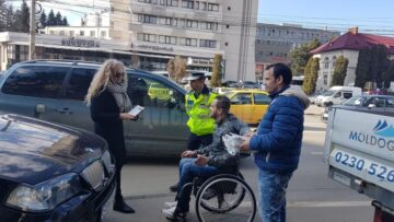 Campanie de prevenire a ocupării fără drept a locurilor de parcare destinate persoanelor cu dizabilități
