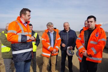 Răzvan Cuc, mulțumit de stadiul lucrărilor pentru centura municipiului Rădăuți