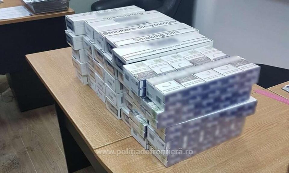 Țigările, în valoare de peste 17.889 lei, au fost ridicate în vederea confiscării