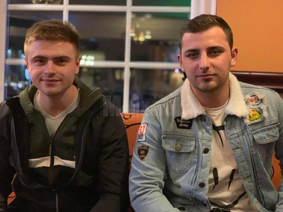 Florin Pitic și prietenul său, Costică Chifan