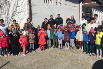 Educație rutieră cu copiii, la Grădinița Colegiului Național ”Mihai Eminescu”