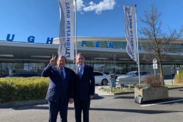 Gheorghe Flutur a inițiat primele discuții pentru zboruri Suceava - Gratz