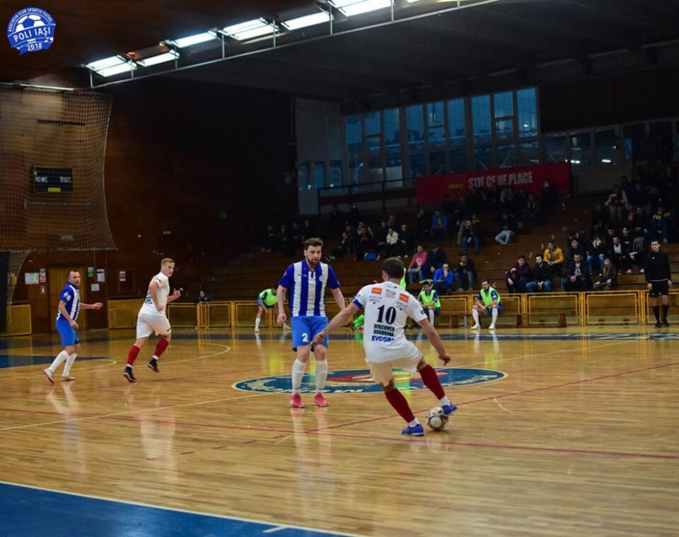 Partida Poli Iași - Bukovina a beneficiat de o asistență numeroasă