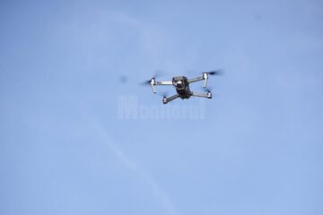 Demonstrații de zbor cu drone inteligente, în campusul Universității „Ștefan cel Mare”