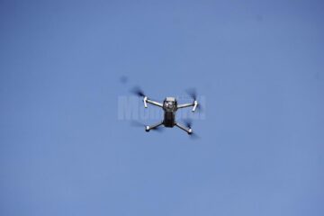 Demonstrații de zbor cu drone inteligente, în campusul Universității „Ștefan cel Mare”