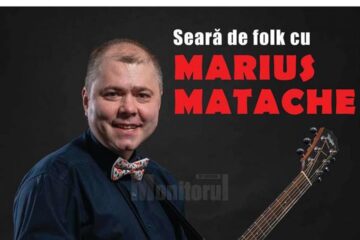 Seară de folk cu Marius Matache, la USV