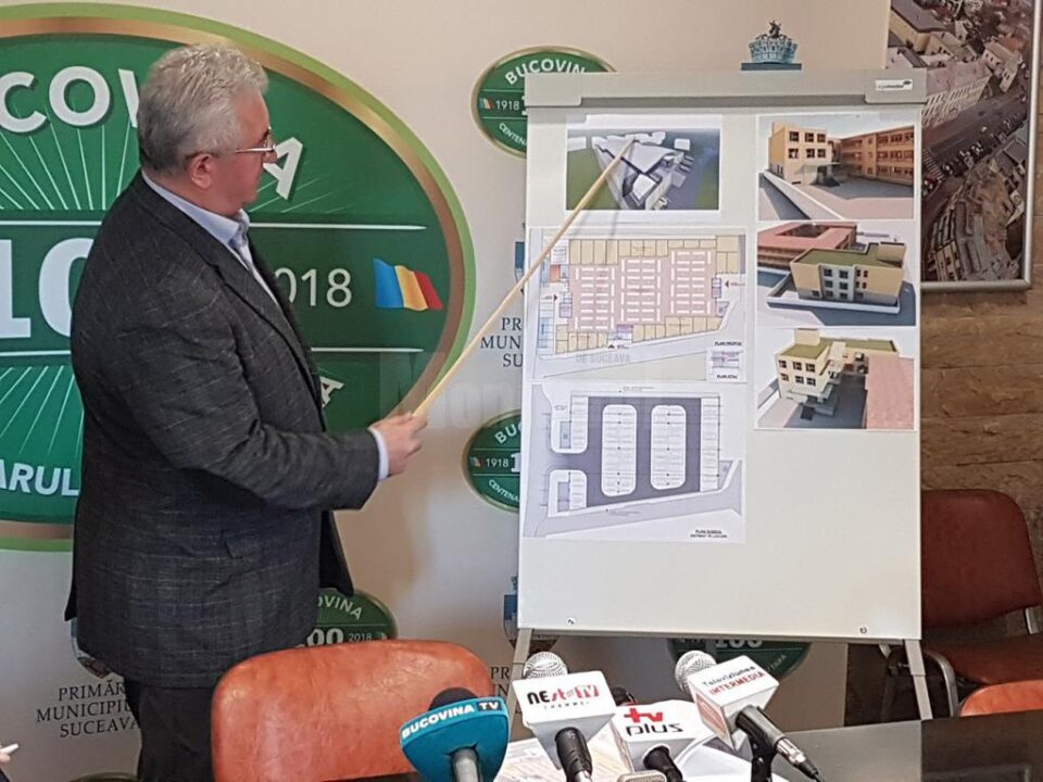 Ion Lungu prezintă Proiectul de modernizare a Pieței „George Enescu”